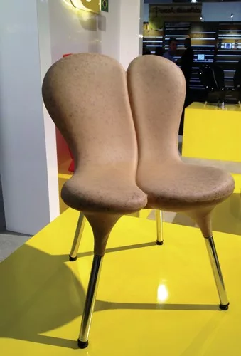 Karim Rashid’s Siamese Chair, designed for Brazilian company A Lot Of.