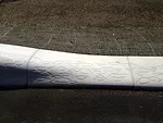 All of the curbs (some raised to become benches) are made of cast concrete.<div id='_mcePaste'>﻿﻿