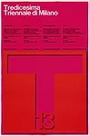 Massimo Vignelli, <em>Tredicesima, Triennale di Milano</em>, 1964.