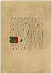 Massimo Vignelli, <em>XXXII Biennale/Internazionale/D'Arte Venezia,</em> 1964.<div id='_mcePaste'>﻿﻿