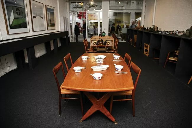 Installation view of the exhibition, <em>Norwegian Icons</em>, in Manhattan.<div id='_mcePaste'>
