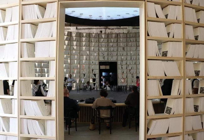 <strong>Kingdom of Bahrain<br /><em>Fundamentalists and Other Arab Modernisms</em><br />Curators: George Arbid, Bernard Khoury – Arab Center for Architeture</strong><br /><br />The Bahrain pavil