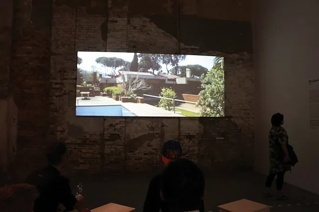 <em>99 dom-ino </em>by the collective Space Caviar takes its name from a Le Corbusier design for a radically open, Ottoman-inspired house. Each installment in the series of 99 short video documentarie