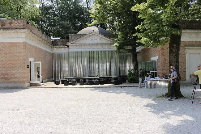 The U.S. pavilion (1930) was designed by William Adams Delano and Chester Holmes Aldrich.<div id='_mcePaste'>﻿﻿