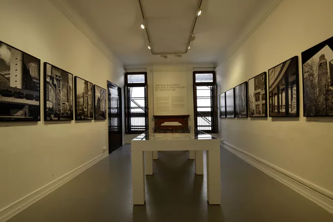 Work by Allford Hall Monaghan Morris installed in <em>Time Space Existence.</em><div id='_mcePaste'>