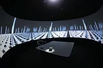 Work by Ricardo Bofill Taller de Arquitectura installed in <em>Time Space Existence. </em><a href='http://vimeo.com/97320309'>Watch a video of this instllation</a><em>.</em>﻿<div id='_mcePaste'