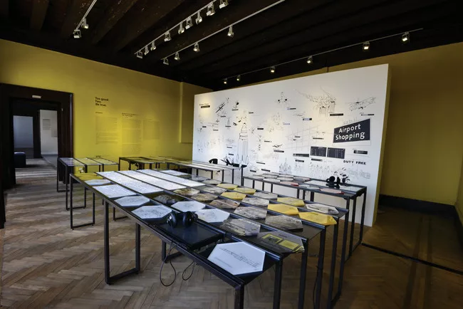 Work by GMP installed in <em>Time Space Existence. </em><div id='_mcePaste'>