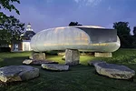 Smiljan Radić's 2014 Serpentine Pavilion opened to the public on June 26.<br />