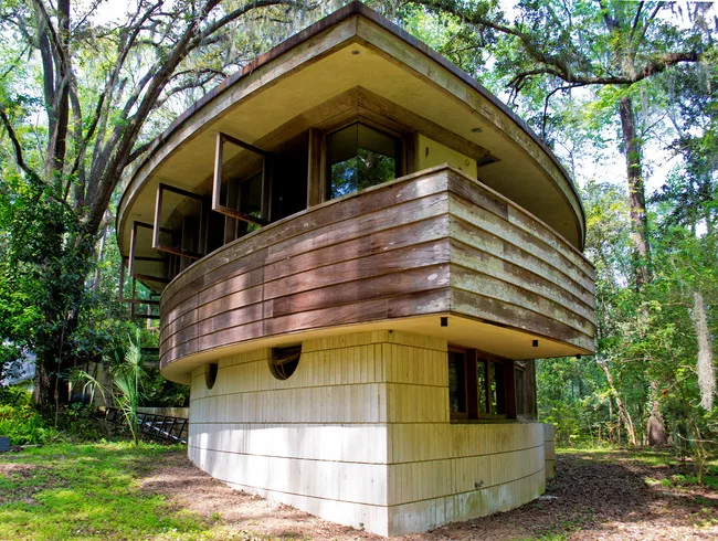 Frank Lloyd Wright's Spring House in Tallahassee, Florida.