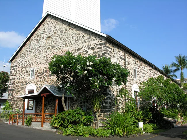 Mokuaikaua Church, Kailua-Kona, Hawaii.