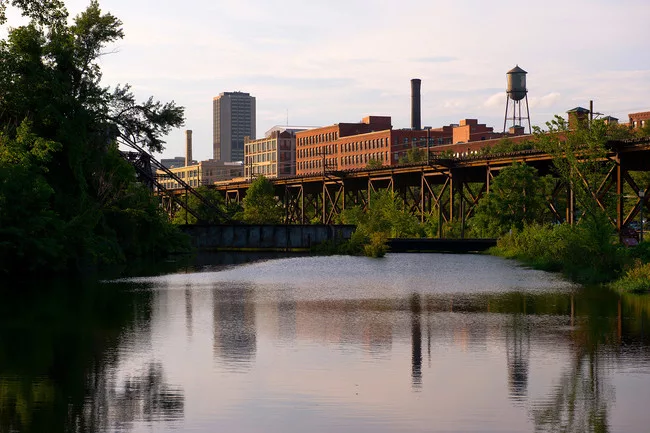 Shockoe Bottom, Richmond, Virginia.