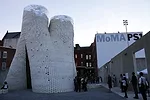 The Living's installation, <em>Hy-Fi</em>, in the courtyard at MoMA/P.S.1 in Queens, New York.