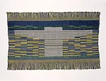 Anni Albers, Sheep May Safely Graze, 1959. Synthetic fiber; woven: plain weave and leno, 14 ½ x 23 ½ in.