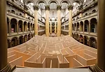 The National Building Museum is located in architect/engineer Montgomery C. Meigs's (1816-1892) historic Pension Building, constructed between 1882 and 1887<span style='color: #000000; font-family: Ar