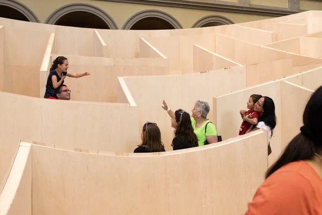 First Look: BIG's BIG Maze at the National Building Museum