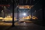Installation view of <em>Solaris Chronicles</em>, an exhibition at the future site of LUMA Arles.