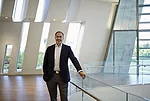 Phil Freelon at the Center, which he designed with HOK.<div id='_mcePaste'>﻿﻿