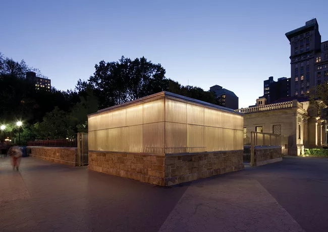 New comfort station by ARO.<br />
