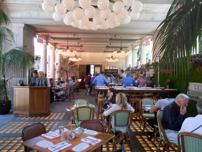 Restaurant interior<br />