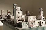 Wafa Hourani, <em>Qalandia 2087 (</em>2009). Installation view: Haus der Kunst, Munich