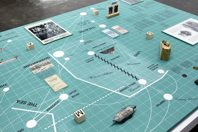 Rana Hamadeh's <em>The Big Board or ‘And Before It Falls It Is Only Reasonable To Enjoy Life A Little’</em> (2013)