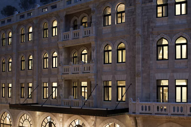 The original hotel was completed in 1929. Jerusalem has strict standards for preservation of historic sites, and the Palace Hotel façade has been meticulously restored.