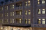 The original hotel was completed in 1929. Jerusalem has strict standards for preservation of historic sites, and the Palace Hotel façade has been meticulously restored.