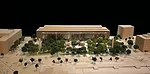 According to the presentation given at the National Planning Commission Meeting on Thursday, Gehry's new design does not include the east and west tapestries.