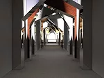 The 100% Design entrance tunnel.