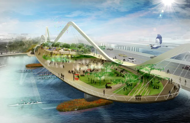 Balmori Associates' and Cooper, Robertson & Partners' proposal.<div id='_mcePaste'>﻿﻿