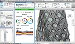 The Sefaira plug-in for Revit displays energy analysis within Revit's modeling environment.
