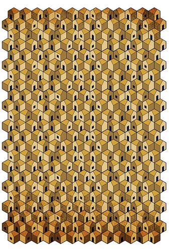 At the Designjunction showcase, Wallpaper magazine showed a project by AfghanMade Carpets, a U.S.-backed organization established to bolster the country’s weaving industry, in which contemporary