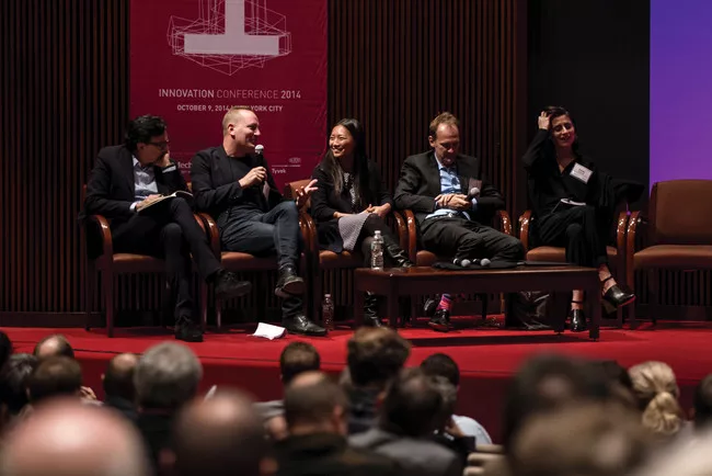 Giancarlo Mazzanti, Florian Idenburg, Jing Liu, Dan Wood, and Amale Andraos.