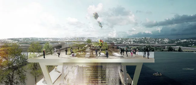 11th Street Bridge Park<br /> Washington, D.C.<br /> OMA + OLIN<div id='_mcePaste'>