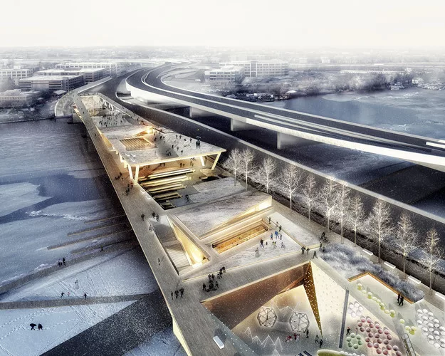 11th Street Bridge Park<br /> Washington, D.C.<br /> OMA + OLIN<div id='_mcePaste'>