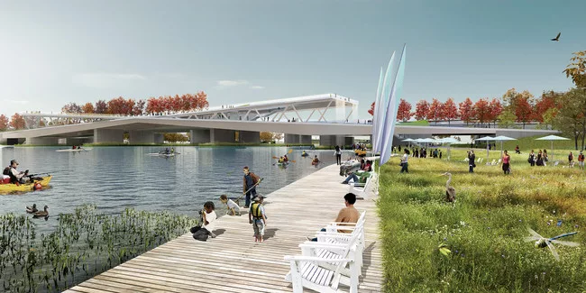 11th Street Bridge Park<br /> Washington, D.C.<br /> OMA + OLIN<div id='_mcePaste'>