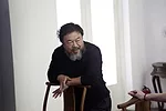 Ai Weiwei at his studio in Beijing.