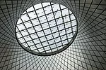 Looking up into the oculus.