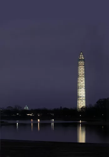 Michael Graves<br />Washington Monument Restoration Scaffolding