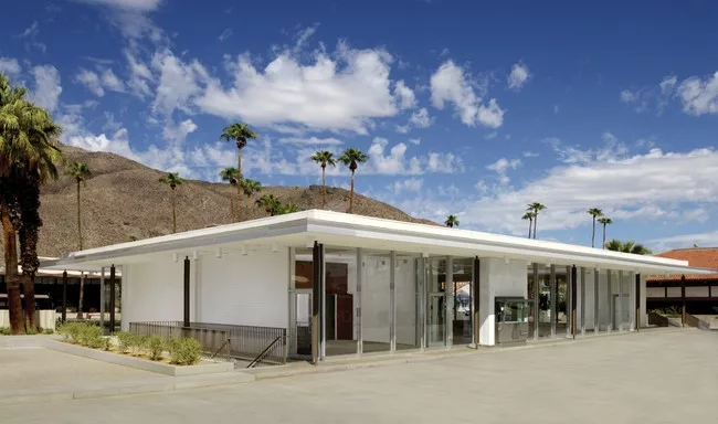 Marmol Radziner has restored and adapted E. Stewart Williams' 1961 Santa Fe Federal Savings & Loan building for its use as a museum.<div id='_mcePaste'>