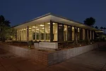 Marmol Radziner has restored and adapted E. Stewart Williams' 1961 Santa  Fe Federal Savings & Loan building for its use as a museum.<div id='_mcePaste'>﻿﻿