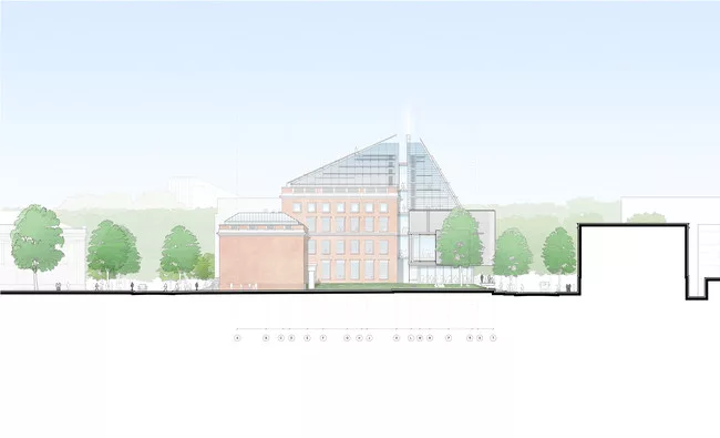 South elevation