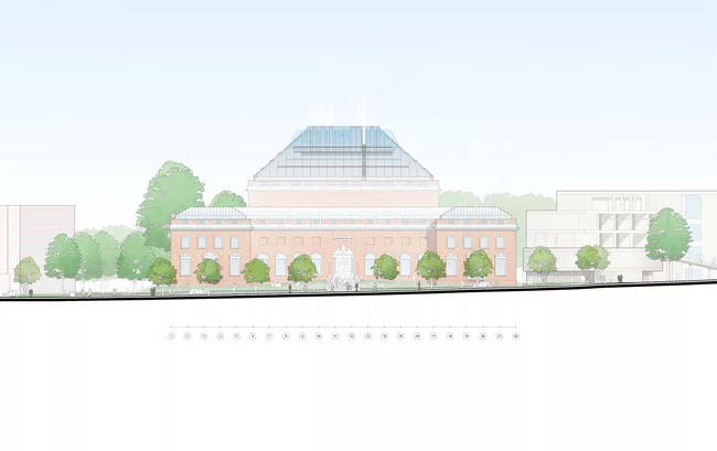 West elevation