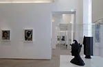 Architect Jean-Francois Bodin touring the museum just prior to its completion.<div id='_mcePaste'>﻿﻿