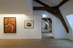Architect Jean-Francois Bodin touring the museum just prior to its completion.<div id='_mcePaste'>﻿﻿