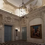 Architect Jean-Francois Bodin touring the museum just prior to its completion.<div id='_mcePaste'>﻿﻿