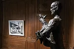 Architect Jean-Francois Bodin touring the museum just prior to its completion.<div id='_mcePaste'>﻿﻿
