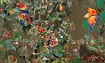 Chiachio & Giannone, <em>Ciudad Frondosa</em> (2011-2012)<br />Hand embroidery; cotton, rayon, wool<div id='_mcePaste'>﻿﻿