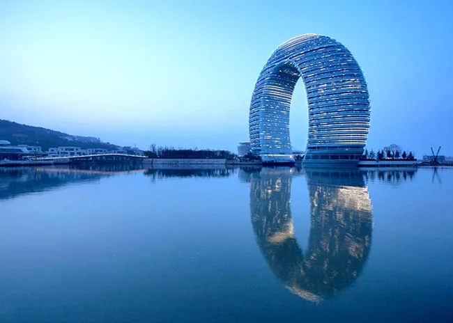 Does MAD Architects' Sheraton Huzhou Hot Springs Resort, completed in 2012, fit Chinese President Xi Jinping's definition of weird architecture?<div id='_mcePaste'>