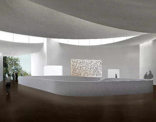 The Nancy and Rich Kinder Building third floor, Forum Gallery